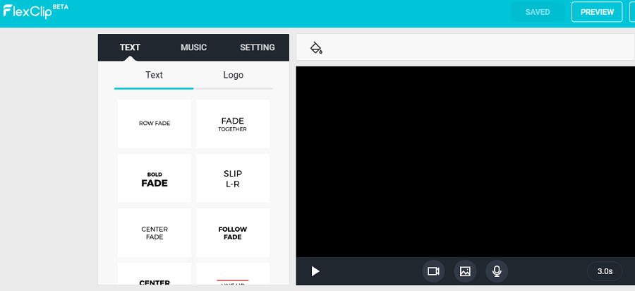 flexclip creare conținut video